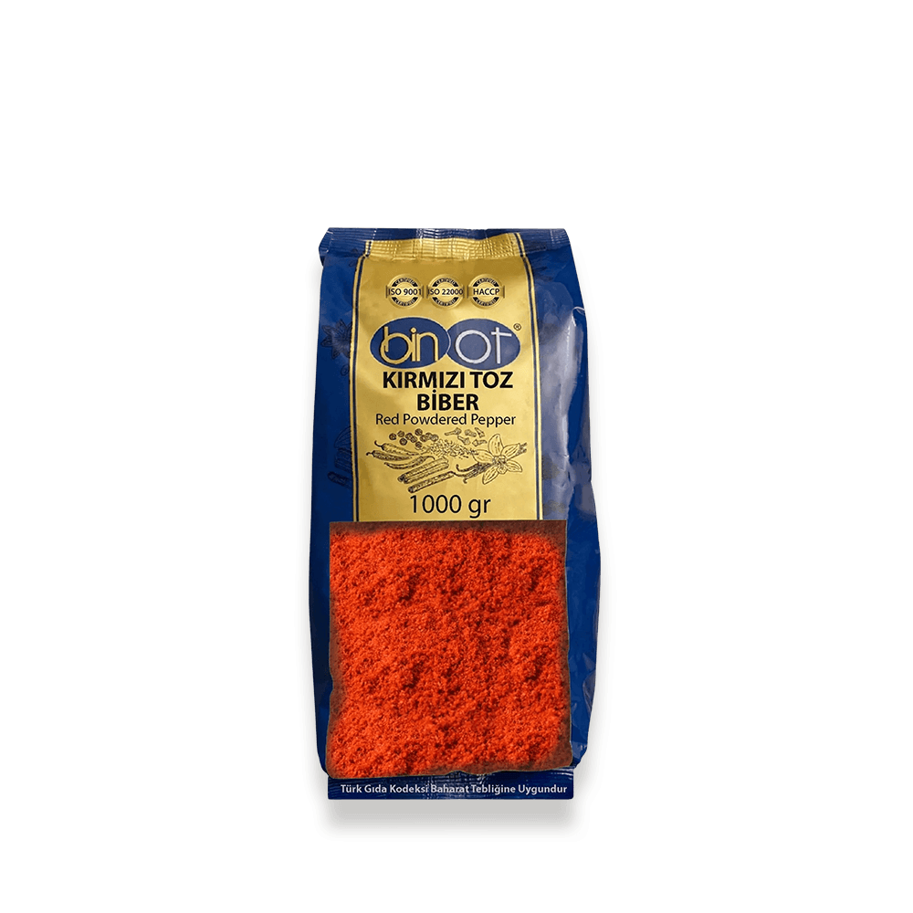 BİNOT KIRMIZI TATLI TOZ BİBER-2 1 KG