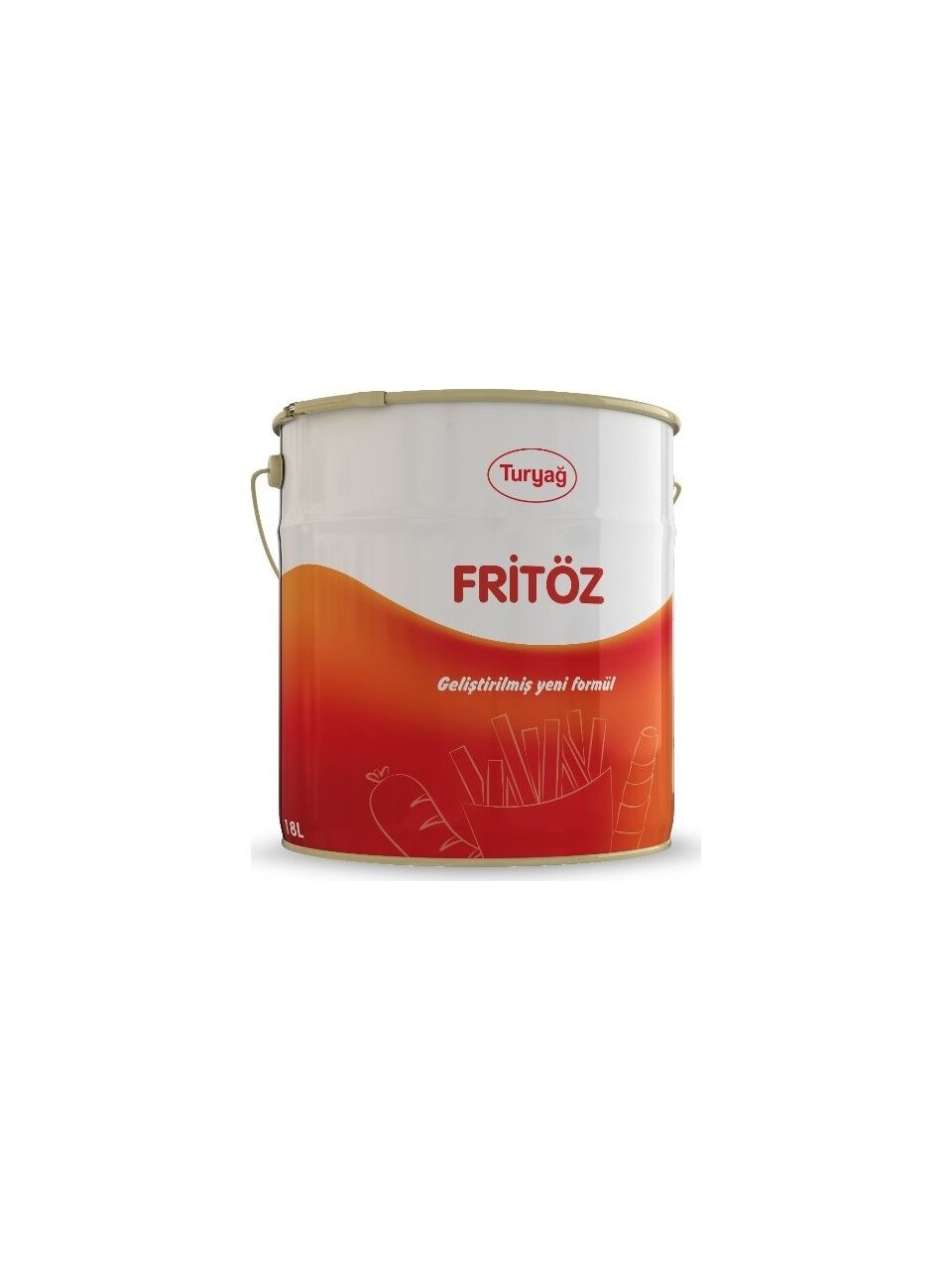 Turyağ Fritöz Yağı 18 lt